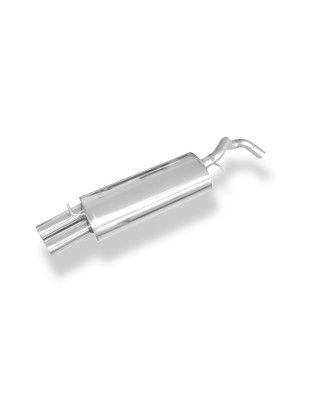 Audi A3 Tipo 8L Silenziatore posteriore – 2x76 Tipo 13 (Cod. F-AU050012-068)
