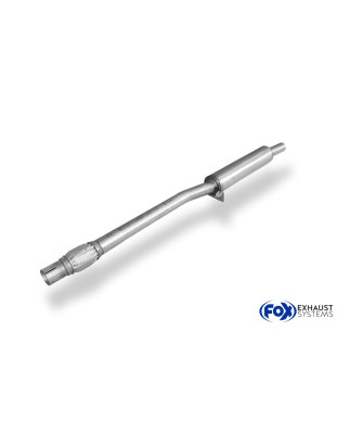 VW Polo 86C Silenziatore anteriore (Cod. F-VW041000-VSD)