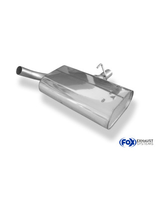VW Corrado 16V/ VR6 mid silencer (Cod. F-VW070060-MSD)