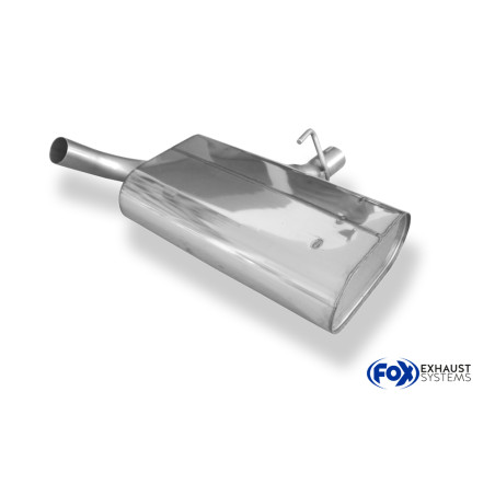VW Corrado 16V/ VR6 mid silencer (Cod. F-VW070060-MSD)