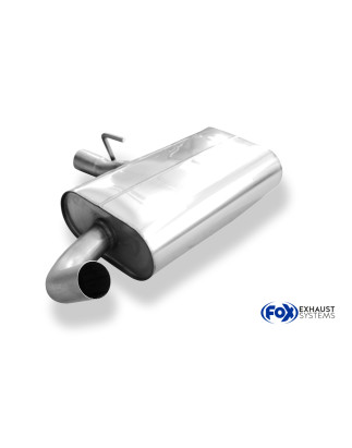 VW Corrado 16V/ VR6 mid silencer (Cod. F-VW070060-MSD)