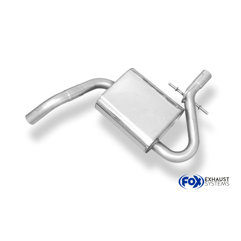 VW Golf IV Cabriolet mid silencer (Cod. F-VW053090-MSD)