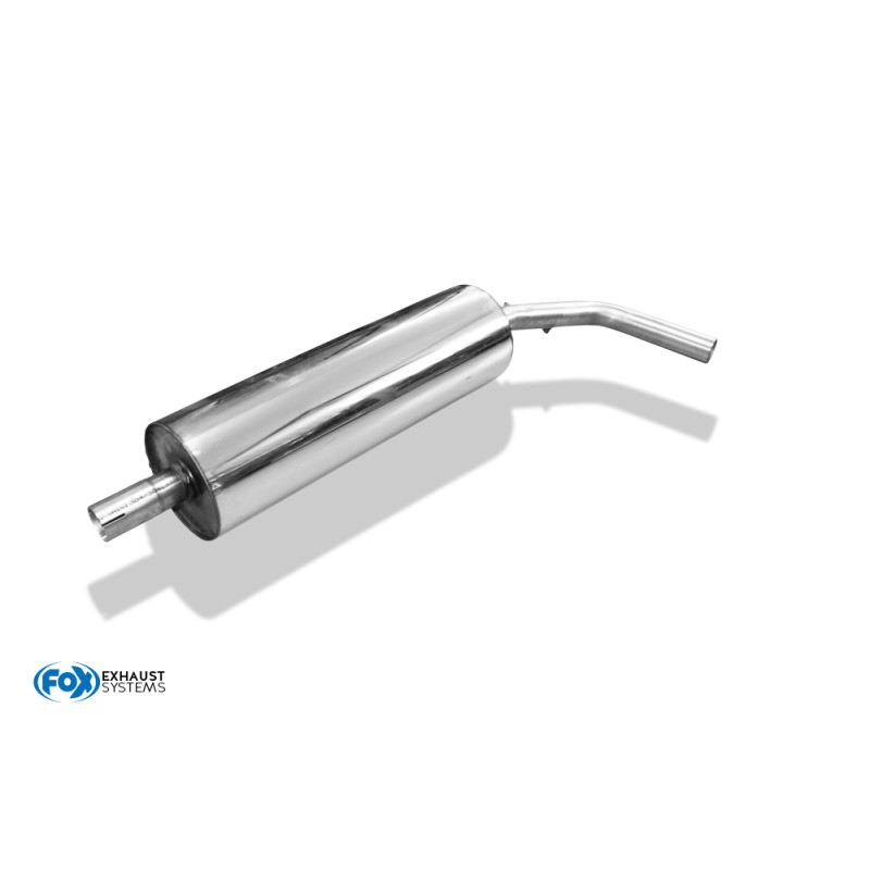 VW UP GTI Silenziatore posteriore – senza Terminali di scarico (Cod. F-VW240001-ESD)