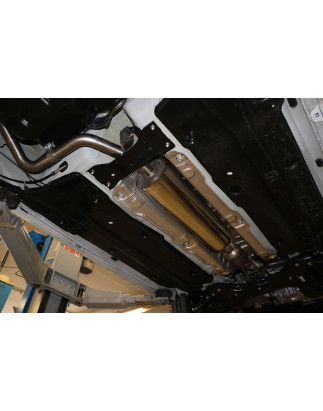 VW UP GTI Silenziatore posteriore – senza Terminali di scarico (Cod. F-VW240001-ESD)