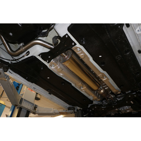 VW UP GTI Silenziatore posteriore – senza Terminali di scarico (Cod. F-VW240001-ESD)