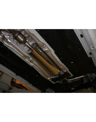 VW UP GTI Silenziatore posteriore – senza Terminali di scarico (Cod. F-VW240001-ESD)