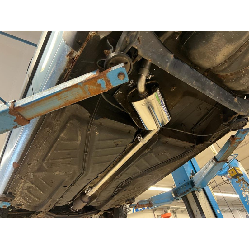 VW Golf II Tipo 19E mid silencer (Cod. F-VW051000-MSD)