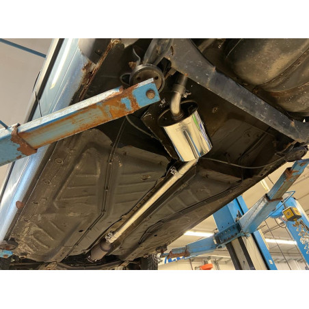 VW Golf II Tipo 19E mid silencer (Cod. F-VW051000-MSD)