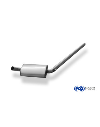 VW Jetta II 19E Silenziatore anteriore (Cod. F-VW061000-VSD)