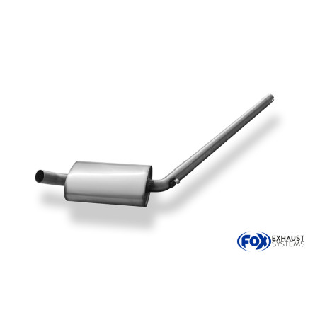 VW Jetta II 19E Silenziatore anteriore (Cod. F-VW061000-VSD)