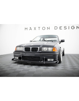 SPLITTER RACING ANTERIORE BMW M3 / 3 M-Pack E36 Coupe (Cod. M-BM-3-36-C-M-CNC-FD1A)