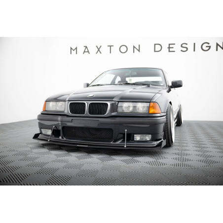 SPLITTER RACING ANTERIORE BMW M3 / 3 M-Pack E36 Coupe (Cod. M-BM-3-36-C-M-CNC-FD1A)