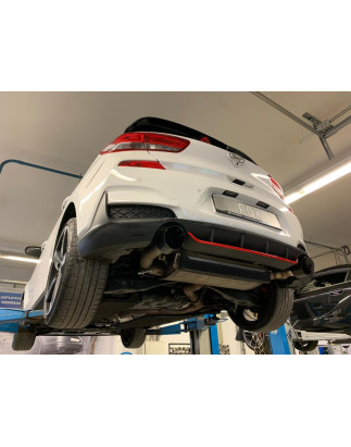 Hyeai i30N Performance Fastback terminali di scarico per the original (Cod. F-HY141030-295SG)