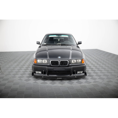 SPLITTER RACING ANTERIORE BMW M3 / 3 M-Pack E36 Coupe (Cod. M-BM-3-36-C-M-CNC-FD1A)