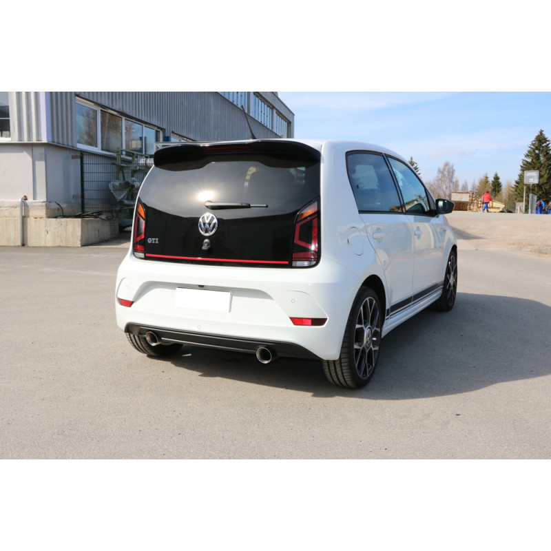 VW UP GTI silenziatore posteriore tubo system destra/sinistra fitted of original fi (Cod. F-VW240010