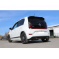 VW UP GTI silenziatore posteriore tubo system destra/sinistra fitted of original fi (Cod. F-VW240010