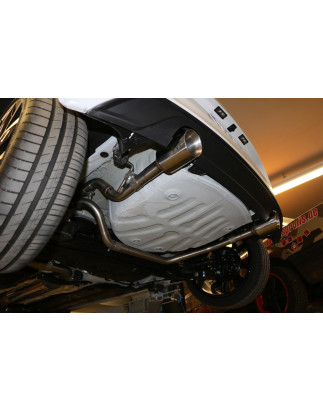 VW UP GTI silenziatore posteriore tubo system destra/sinistra fitted of original fi (Cod. F-VW240010