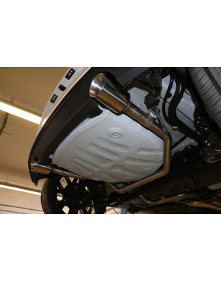 VW UP GTI silenziatore posteriore tubo system destra/sinistra fitted of original fi (Cod. F-VW240010