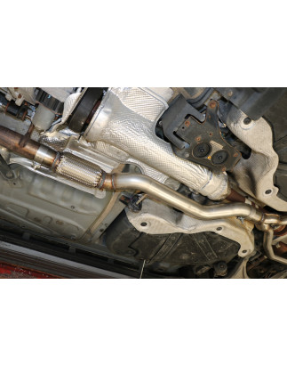 Jeep Grand Cherokee WKI/WKII connection tubo con flex unit (Cod. F-JE023030-VBR)