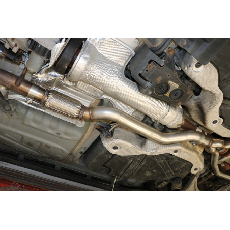 Jeep Grand Cherokee WKI/WKII connection tubo con flex unit (Cod. F-JE023030-VBR)