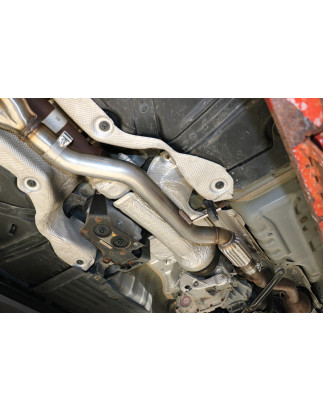 Jeep Grand Cherokee WKI/WKII connection tubo con flex unit (Cod. F-JE023030-VBR)