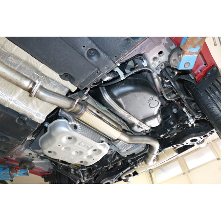 Toyota Yaris P21 GR Silenziatore anteriore (Cod. F-TO163000-VSD)