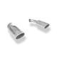 Audi Q7 pair of terminali di scarico per screwing – 129x106 Tipo 32 destro (Cod. F-AU110000-349)