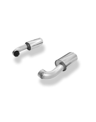 Audi Q7 pair of terminali di scarico per screwing – 129x106 Tipo 32 destro (Cod. F-AU110000-349)