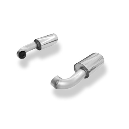 Audi Q7 pair of terminali di scarico per screwing – 129x106 Tipo 32 destro (Cod. F-AU110000-349)
