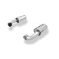 Audi Q7 pair of terminali di scarico per screwing – 129x106 Tipo 32 destro (Cod. F-AU110000-349)