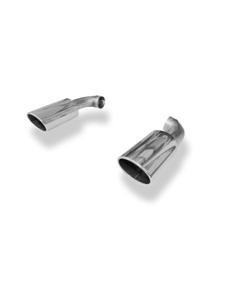 Audi Q7 pair of terminali di scarico per screwing – 129x106 Tipo 32 destro (Cod. F-AU110000-349)