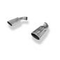 Audi Q7 pair of terminali di scarico per screwing – 129x106 Tipo 32 destro (Cod. F-AU110000-349)