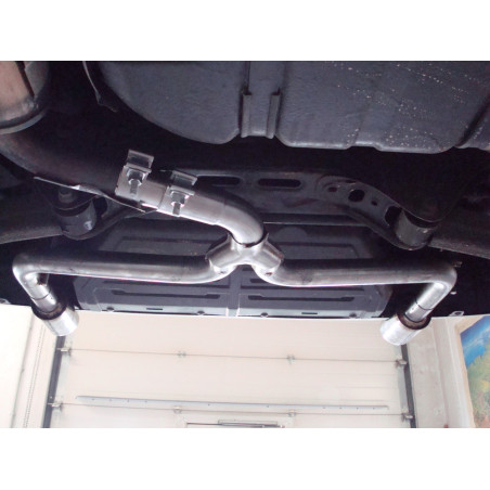 Hyeai i30 silenziatore posteriore tubo system destra/sinistra fitted on the seria (Cod. F-HY140000-1
