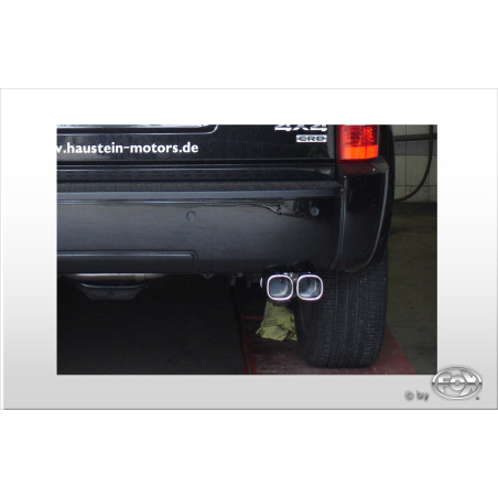 Dodge Nitro silenziatore posteriore tubo system on one side destro – 2x78x75 ty (Cod. F-DO010010-6