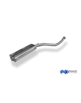 Peugeot 206 S16/ 206cc S16 – 100kW Silenziatore anteriore (Cod. F-PE021040-VSD)
