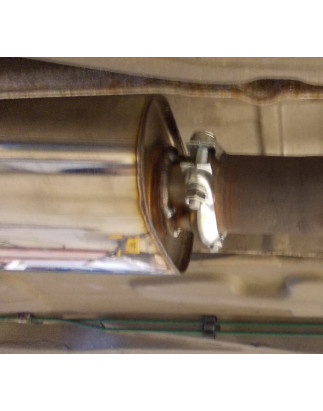Peugeot 206 S16/ 206cc S16 – 100kW Silenziatore anteriore (Cod. F-PE021040-VSD)