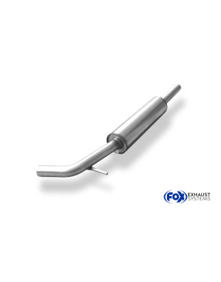 VW Polo 6N Silenziatore anteriore Ø50mm (Cod. F-VW042020-VSD)
