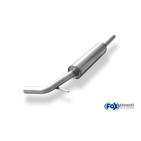 VW Polo 6N Silenziatore anteriore Ø50mm (Cod. F-VW042020-VSD)