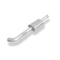 Renault Clio IV RS Silenziatore anteriore (Cod. F-RE073020-VSD)