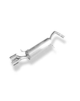 Audi A1 8X Silenziatore posteriore – 2x90 Tipo 16 (Cod. F-AU140081-132)