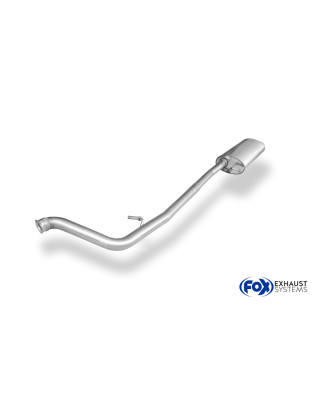 Peugeot 406 Station Wagon Silenziatore anteriore (Cod. F-PE041050-VSD)