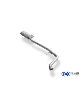 Peugeot 406 Station Wagon Silenziatore anteriore (Cod. F-PE041050-VSD)
