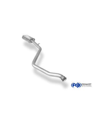 Peugeot 306 Silenziatore anteriore (Cod. F-PE030000-VSD)