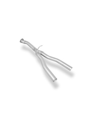 Audi A4 B7 Quattro 3,0l TDI y-connection pipe FOX final sile (Cod. F-AU061090-VBR)