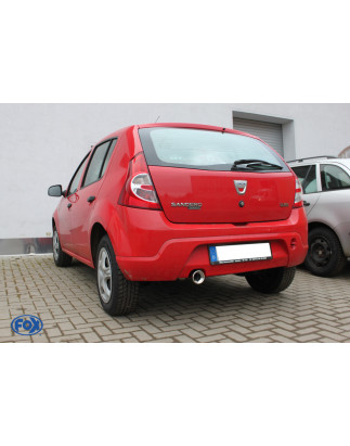 Dacia Sandero Silenziatore posteriore – 1x90 Tipo 13 (Cod. F-DC020011-071)