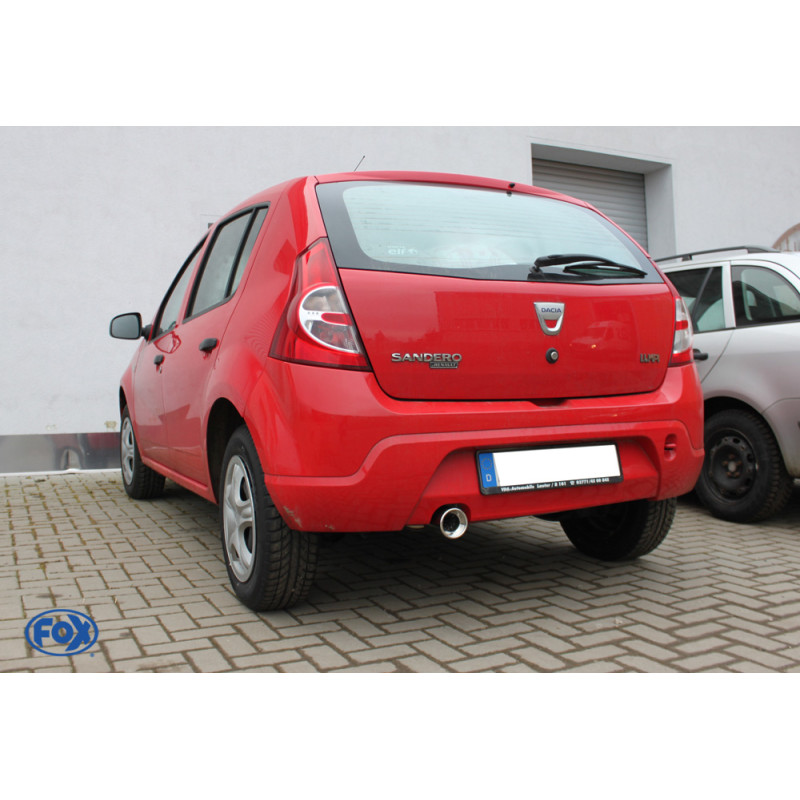 Dacia Sandero Silenziatore posteriore – 1x90 Tipo 13 (Cod. F-DC020011-071)