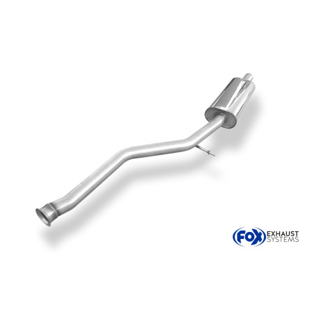 Peugeot 206 S16/ 206cc S16 – 99kW Silenziatore anteriore (Cod. F-PE021010-VSD)