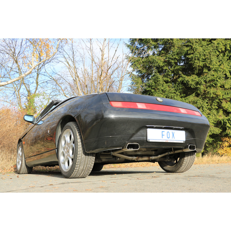 Alfa Romeo GTV Terminali di scarico destra e sinistra – 145x65 Tipo 59 destra e sinistra (Cod. F-A