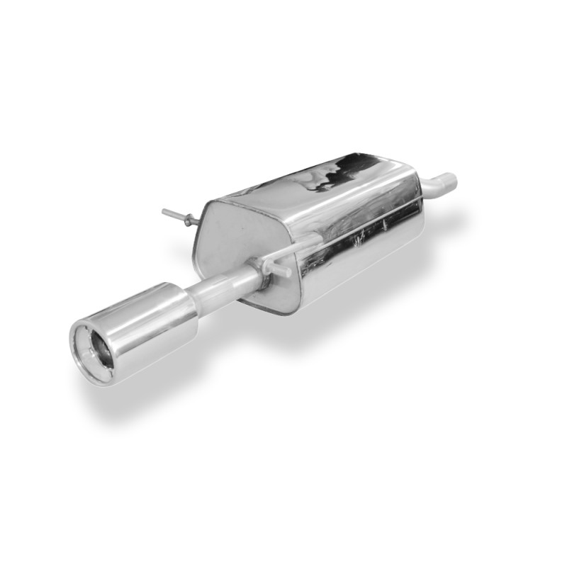 Dacia Logan berlina Benzin Silenziatore posteriore on one side – 1x (Cod. F-DC010011-071)