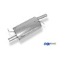 VW Bus T5/ T6 + 4 Motion Silenziatore anteriore (Cod. F-VW131000-VSD)